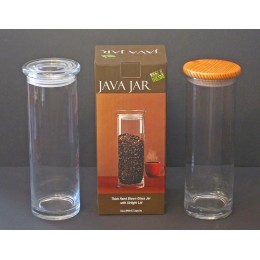 Java Jar Storage Canister Glass